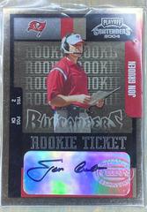 Jon Gruden [Prev. Ticket Auto. Emerald] #199 Football Cards 2004 Playoff Contenders Prices