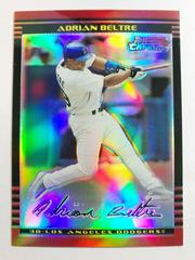 Adrian Beltre [Refractor] #31 Baseball Cards 2002 Bowman Chrome Prices