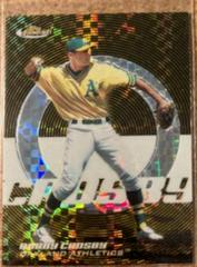 Bobby Crosby [Green Xfractor] #18 Baseball Cards 2005 Finest Prices