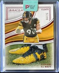 T.J. Watt [Red] #66 Football Cards 2023 Panini Immaculate Prices