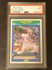Sammy Sosa Baseball Cards 1990 Score Rising Stars Prices