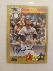 Carl Yastrzemski #87ASA-CY Baseball Cards 2022 Topps Update 1987 Autographs Prices