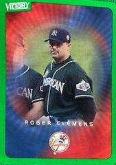 Roger Clemens [Green] #57 Baseball Cards 2003 Upper Deck Victory Prices