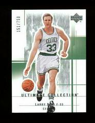 Larry Bird #7 Basketball Cards 2003 Ultimate Collection Prices
