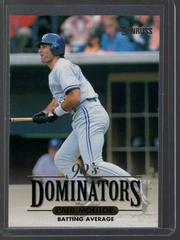 Paul Molitor #3 Baseball Cards 1994 Donruss Dominators Prices