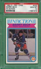Barry Beck [In Action] Hockey Cards 1982 O-Pee-Chee Prices