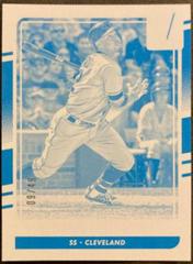 Francisco Lindor [Test Proof Cyan] #107 Baseball Cards 2016 Panini Donruss Prices