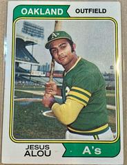 Jesus Alou [Outfield] Baseball Cards 1974 Topps Prices