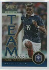 Paul Pogba [Blue Prizm] Soccer Cards 2015 Panini Select Ultimate Team Prices