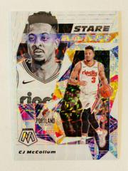 CJ McCollum [White Mosaic] Basketball Cards 2019 Panini Mosaic Stare Masters Prices