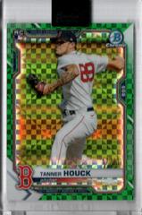 Tanner Houck [X Green Xfractor] #13 Baseball Cards 2021 Bowman Chrome Prices