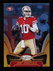 Jimmy Garoppolo [Gold] Football Cards 2018 Panini Certified Prices