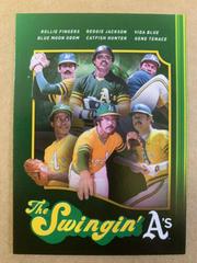 The Swingin' A's Baseball Cards 2021 Topps Archives Movie Poster Cards Prices