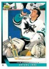 Arturs Irbe #125 Hockey Cards 1993 Upper Deck Prices