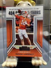 Trevor Lawrence #1 Football Cards 2021 Panini Contenders Draft Picks Playing the Numbers Game Prices
