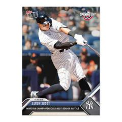 Aaron Judge Baseball Cards 2023 Topps Now Prices
