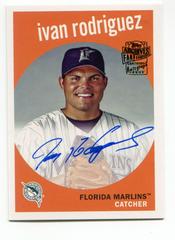 Ivan Rodriguez Baseball Cards 2023 Topps Archives 1959 Fan Favorites Autographs Premium Prices