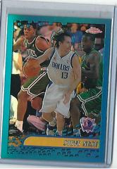 Steve Nash [Refractor] Basketball Cards 2001 Topps Chrome Prices