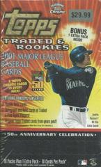 Blaster Box Baseball Cards 2001 Topps Traded Prices