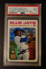 Vladimir Guerrero Jr. [Chrome White Refractor] #414 Baseball Cards 2020 Topps Heritage Prices