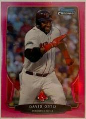David Ortiz [Red Refractor] #170 Baseball Cards 2013 Bowman Chrome Prices