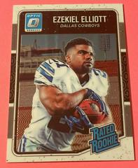 Ezekiel Elliott Football Cards 2016 Panini Donruss Optic Prices