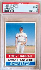 Toby Harrah [Hand Cut] #48 Baseball Cards 1976 Hostess Prices