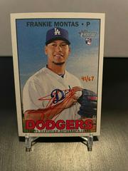 Frankie Montas [Red Ink] #ROA-FM Baseball Cards 2016 Topps Heritage Real One Autographs Prices