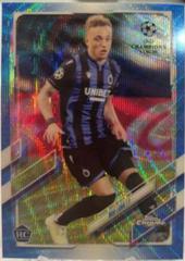 Noa Lang [Blue Wave] Soccer Cards 2020 Topps Chrome UEFA Champions League Prices