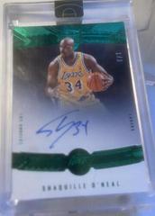 Shaquille O'Neal [Green] #5 Basketball Cards 2021 Panini Eminence Autographs Prices