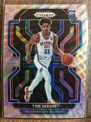Tre Mann [Gold Wave] Basketball Cards 2021 Panini Prizm Prices