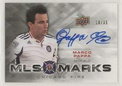Marco Pappa Soccer Cards 2012 Upper Deck MLS Marks Prices