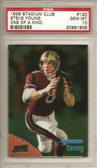 Steve Young [One of a Kind] Football Cards 1998 Stadium Club Prices