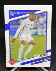 Kylian Mbappe [Press Proof Gold] Soccer Cards 2021 Panini Donruss Road to Qatar Prices