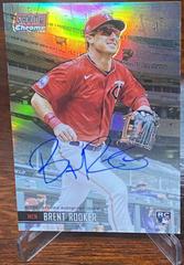 Brent Rooker [Red Refractor] #SCCAV-BR Baseball Cards 2021 Stadium Club Chrome Autographs Prices