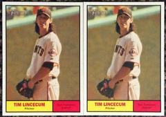 Tim Lincecum [Dice Game Back] Baseball Cards 2010 Topps Heritage Prices