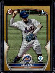 Jesus Baez [Gold] Baseball Cards 2023 Bowman 1st Edition Prices