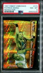 Patrick Ewing [Refractor] Basketball Cards 1997 Finest Embossed Prices
