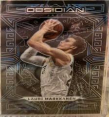 Lauri Markkanen [Blue] Basketball Cards 2022 Panini Obsidian Prices