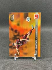 Robert Lewandowski [Orange Refractor] Soccer Cards 2021 Stadium Club Chrome Bundesliga Prices