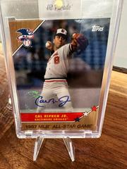 Cal Ripken Jr. [Autograph] Baseball Cards 2017 Topps on Demand All Star Game Homage to '87 Prices