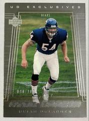 Brian Urlacher [Exclusives Silver] #251 Football Cards 2000 Upper Deck Prices