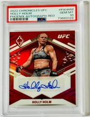 Holly Holm [Red] Ufc Cards 2022 Panini Chronicles UFC Phoenix Autographs Prices