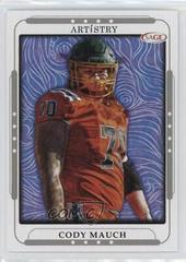 Cody Mauch [Silver] #23 Football Cards 2023 Sage Artistry Prices