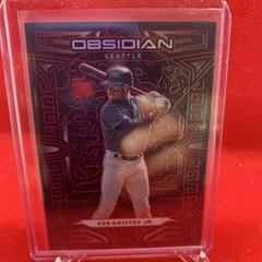 Ken Griffey Jr. [Red] #41 Baseball Cards 2023 Panini Chronicles Obsidian Prices