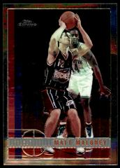 Matt Maloney #108 Basketball Cards 1997 Topps Chrome Prices