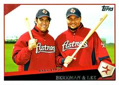 Lance Berkman, Carlos Lee #61 Baseball Cards 2009 Topps Prices