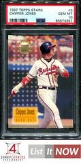 Chipper Jones #5 Baseball Cards 1997 Topps Stars Prices