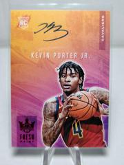 Kevin Porter Jr. [Ruby] #FP-KPJ Basketball Cards 2019 Panini Court Kings Fresh Paint Autographs Prices