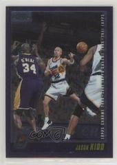 Jason Kidd Basketball Cards 2000 Topps Chrome Prices